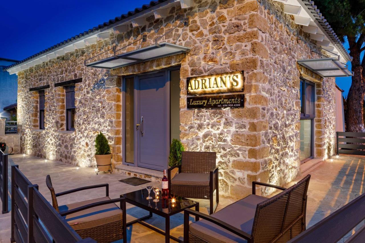 Adrian'S Luxury Apartments 1 Drepano  Luaran gambar